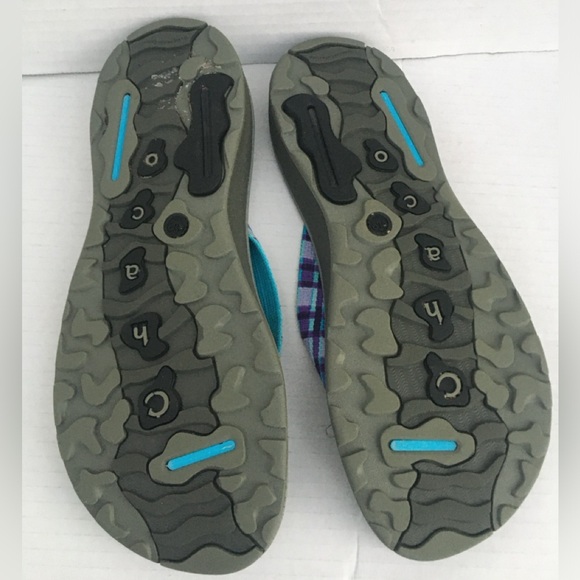 Chaco Flip Flop Rubber Sandals Reversiflip Interchangeable Upper Straps 9 - Picture 2 of 8